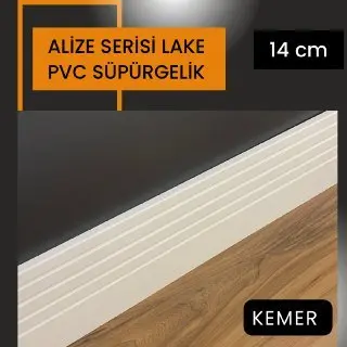 ALİZE SERİSİ SATEN BEYAZ PVC SÜPÜRGELİK MODELLERİ TOPRAK T10
