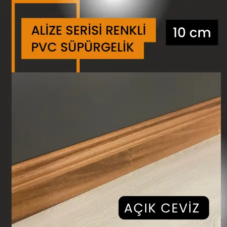 Alize Renkli Pvc Süpürgelik Açık Çeviz