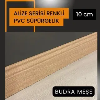 Alize Renkli Pvc Süpürgelik Budra Meşe