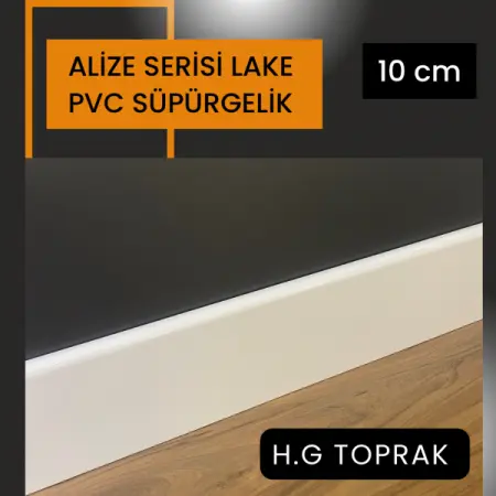 ALİZE SERİSİ SATEN BEYAZ PVC SÜPÜRGELİK PROFİLLERİ – BERGAMA